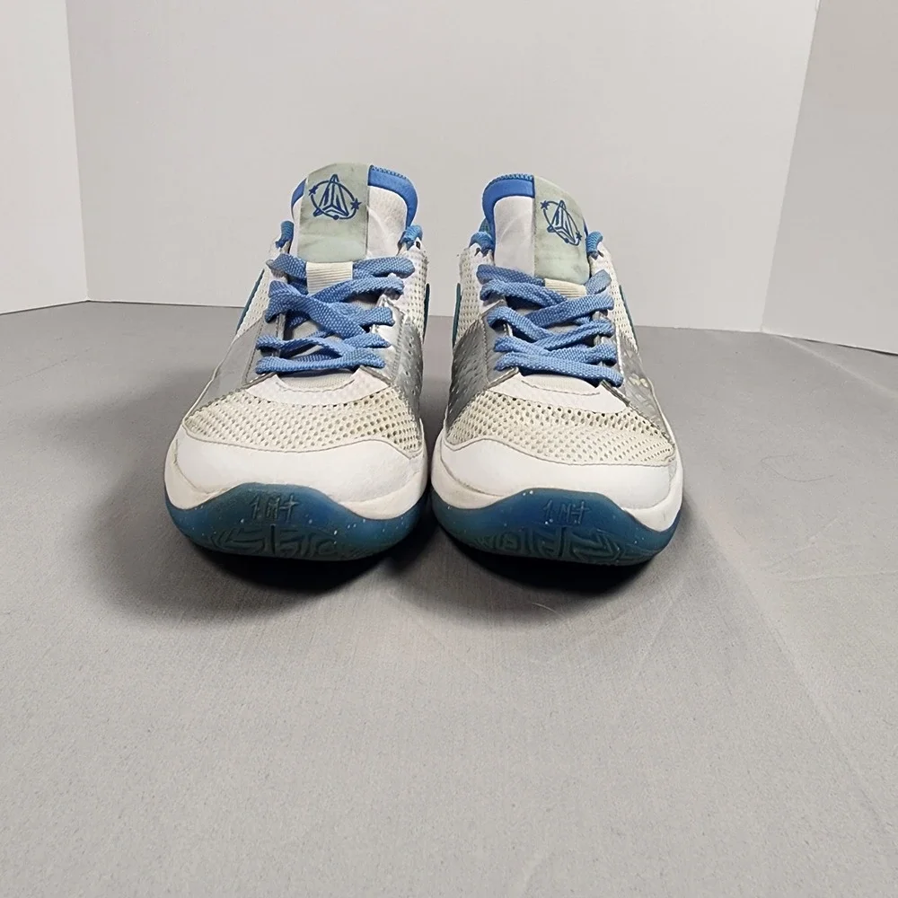 Nike Ja 1 GS Day One Blue White Silver Kids Basketball Shoes FJ1266-400 Size 7Y